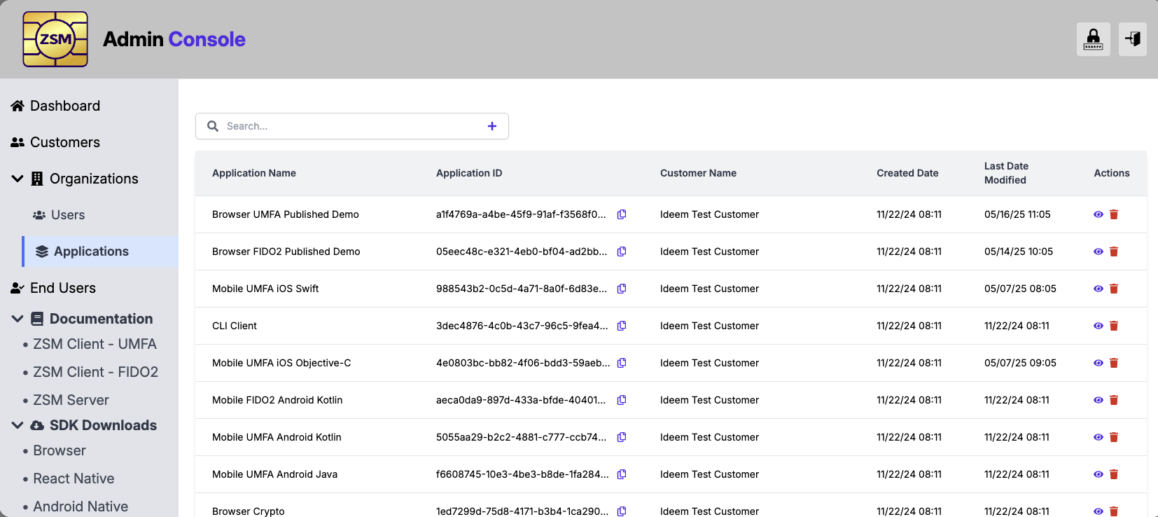 Application Management